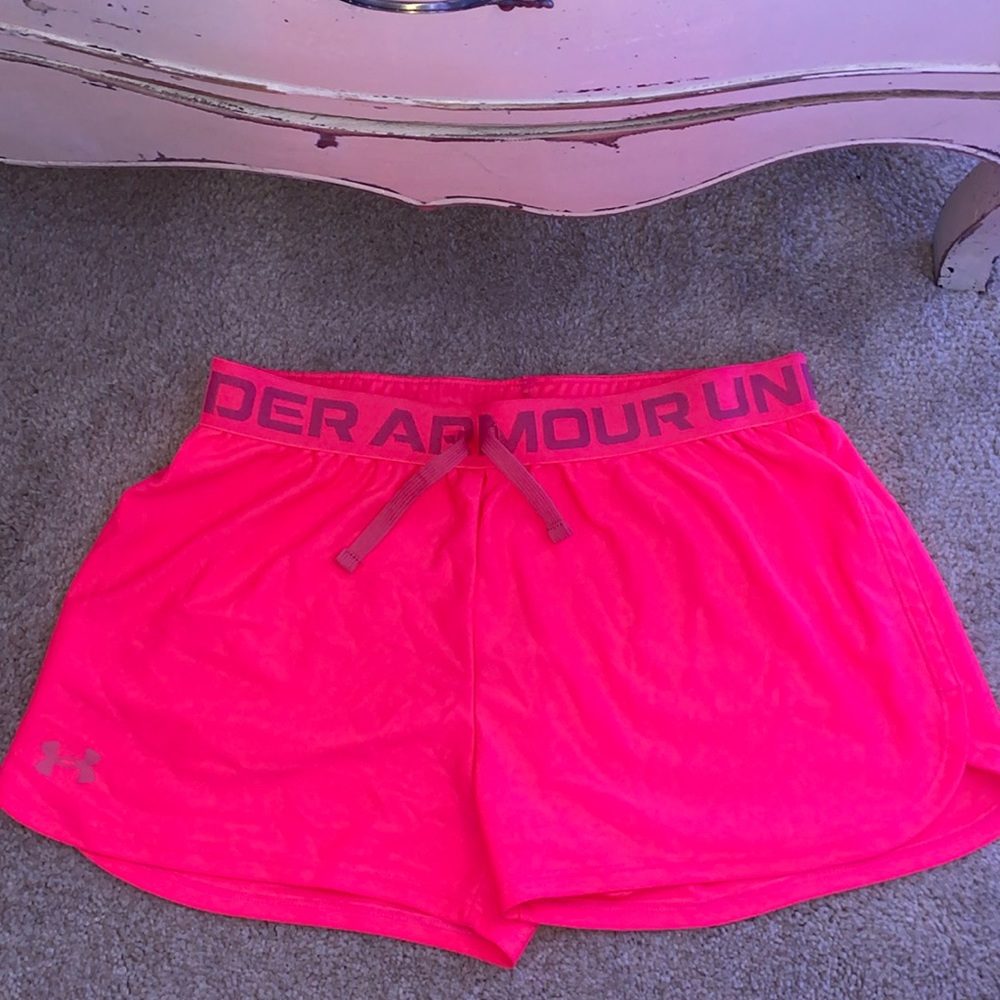 Under Armour shorts Young Large Fits like an adult small only worn once